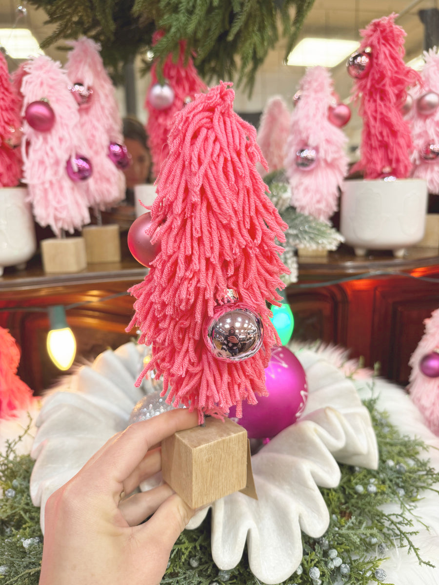 Pink Yarn Tree Small – Fia & Belle